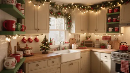 5 Cozy Kitchen Christmas Decor Ideas