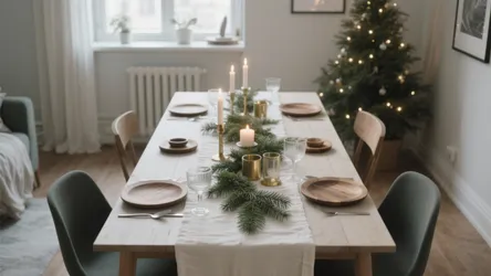 5 Simple Dining Room Table Christmas Decorations