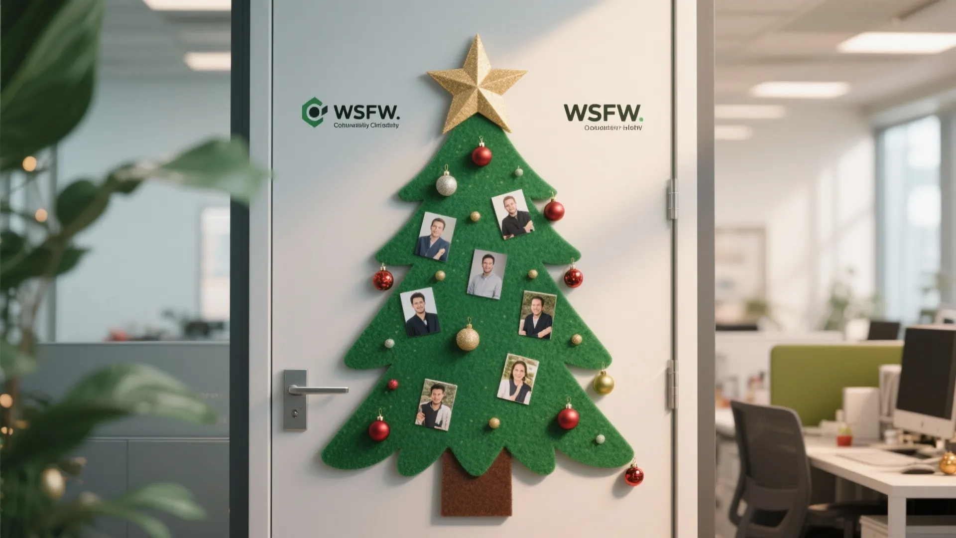 10. Christmas Tree Showcase