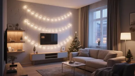 5 Creative Christmas Wall Lights Ideas