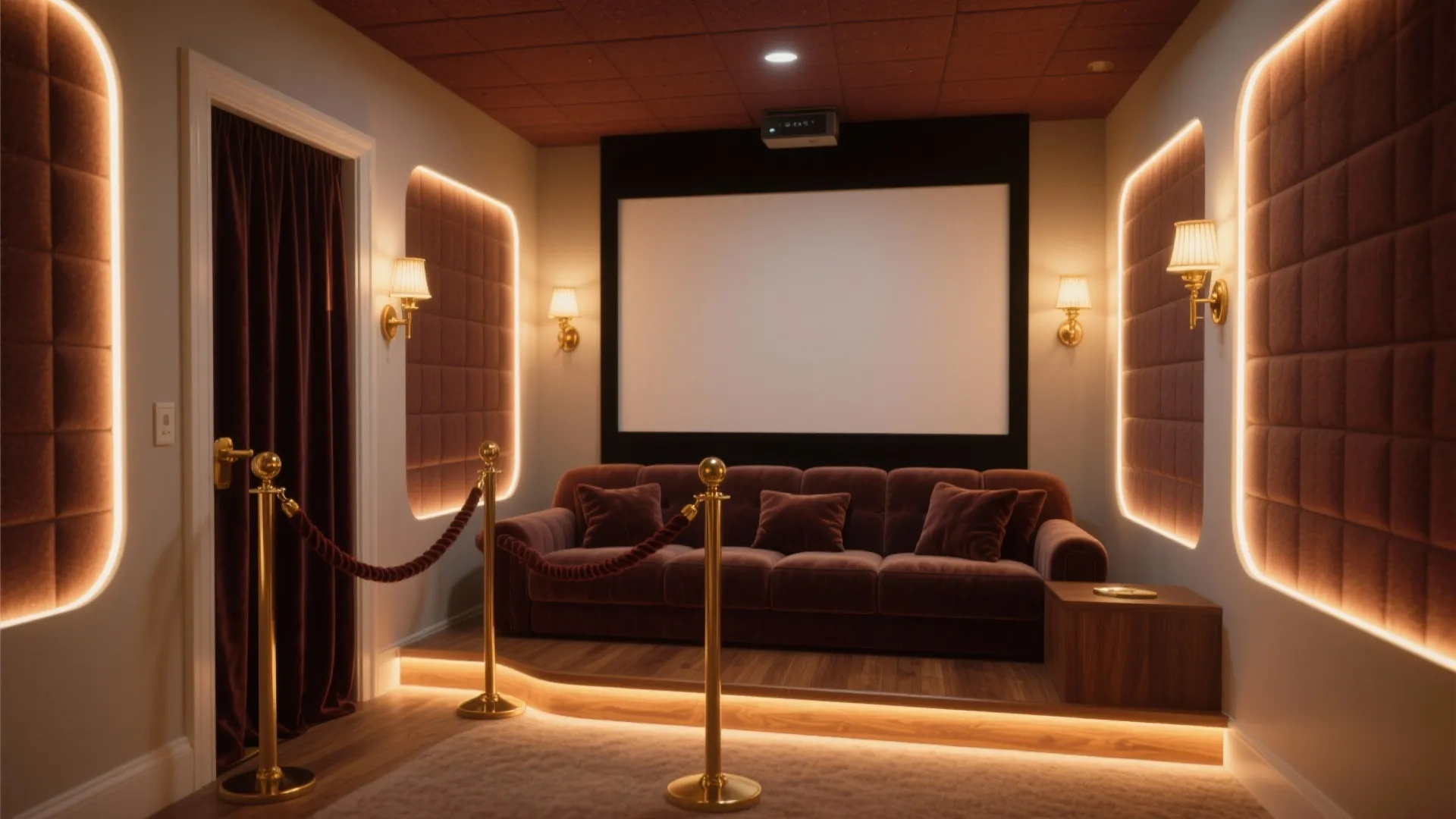 Cinema Wall Lights: 5 Creative Ideas: Small tweaks, big impact — 5 cinema wall lights ideas to transform your home theater