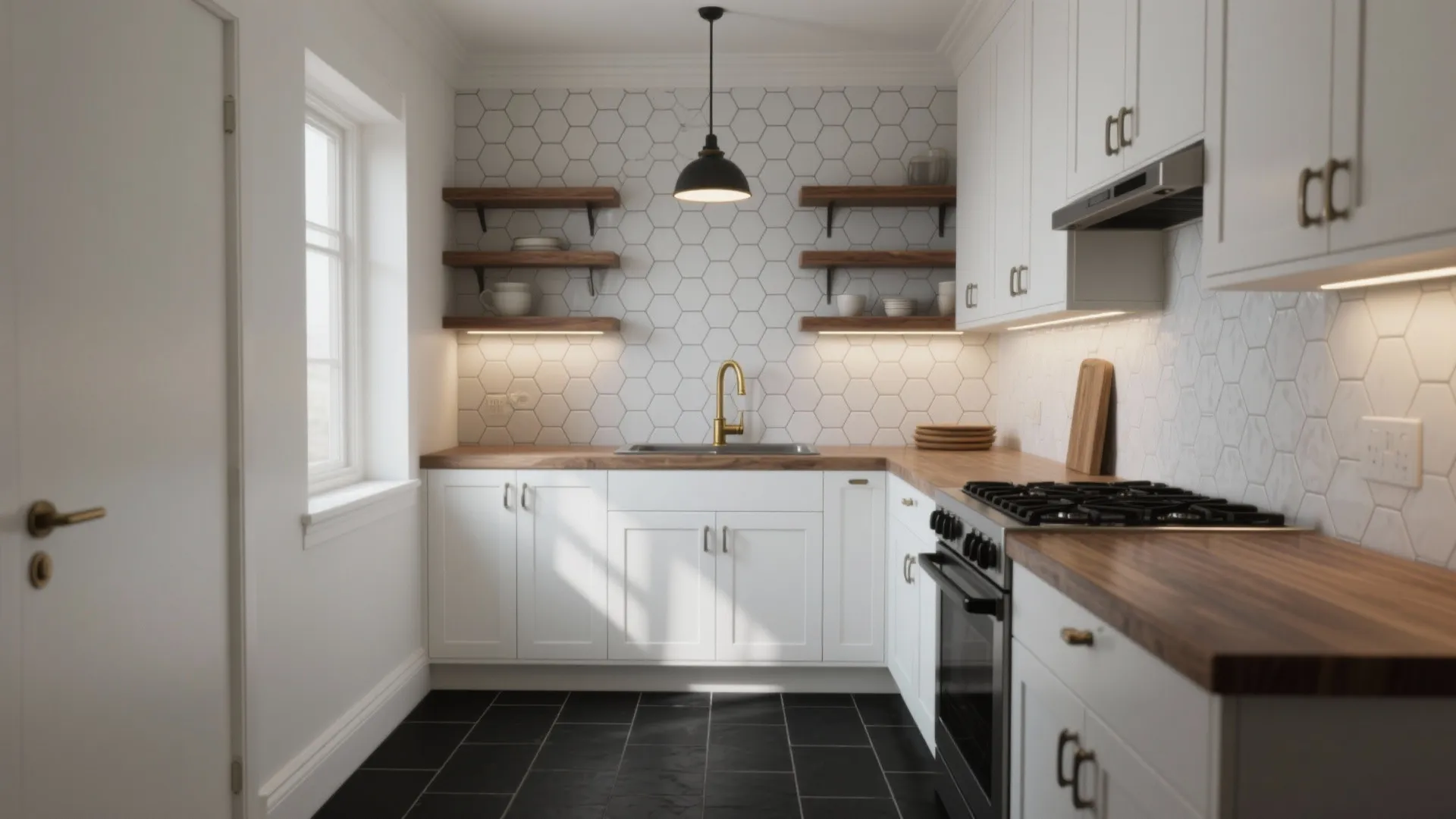 5 Bold Ideas for Kitchens with Black Floor Tiles: How to design a stylish, practical kitchen around dramatic black floor tiles — 5 real-world inspirations from a senior designer