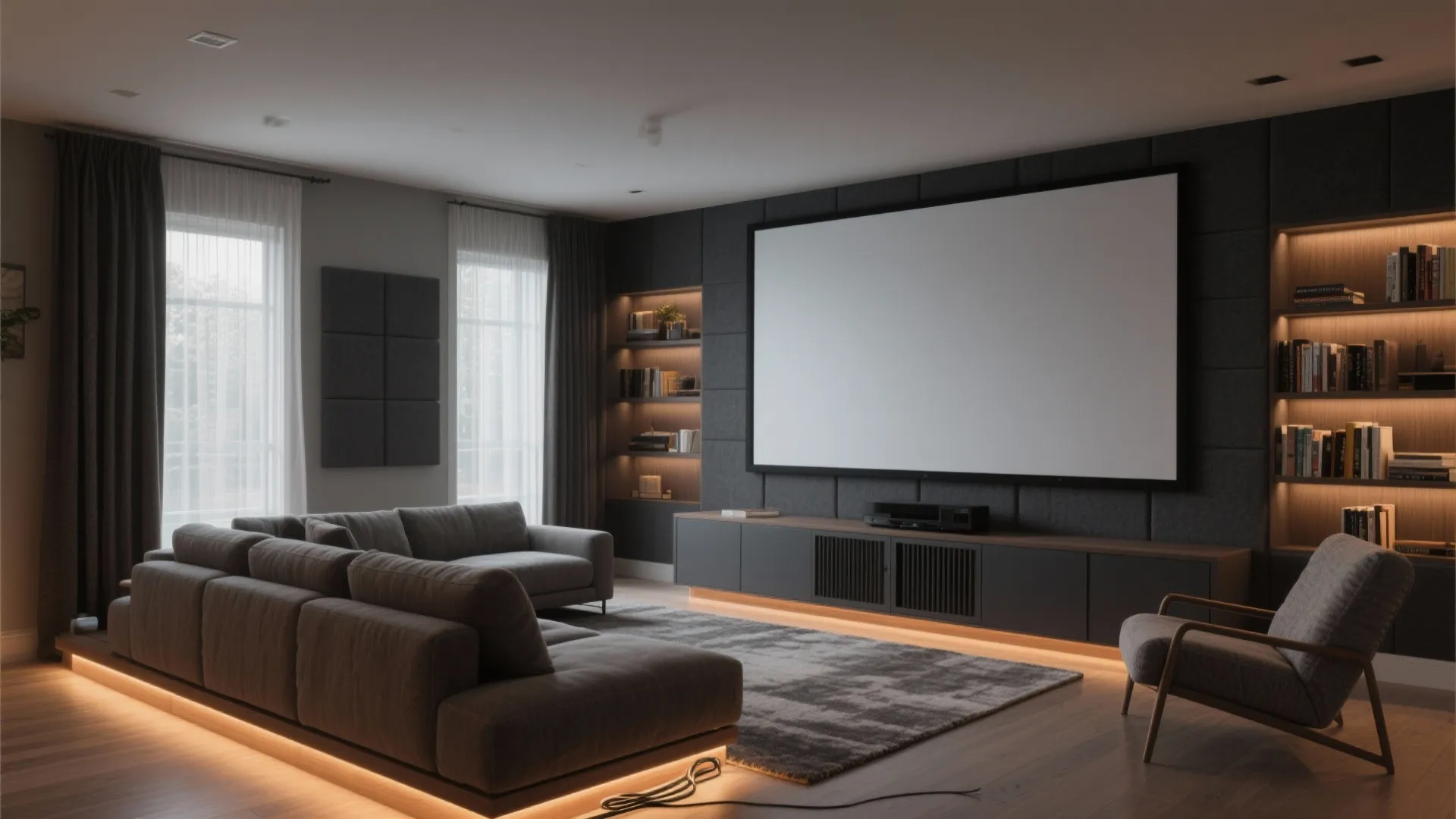 Low Cost DIY Home Theater Room Ideas for Every Space