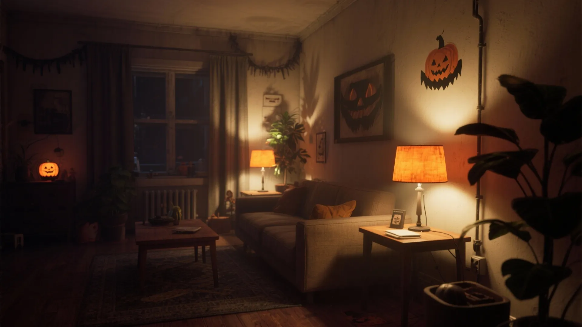 5 Halloween Living Room Decorating Ideas: Five playful, small-space decorating ideas to turn your living room spooky and stylish