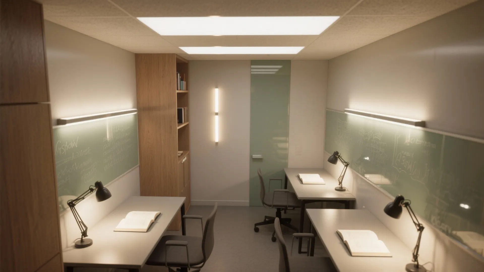 Layered, circadian-friendly lighting