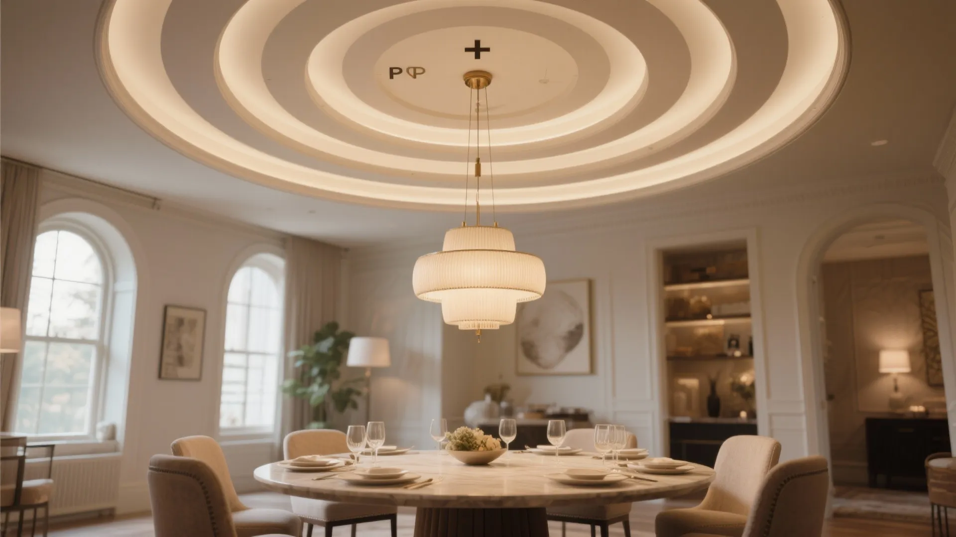 Layered Circular POP Patterns