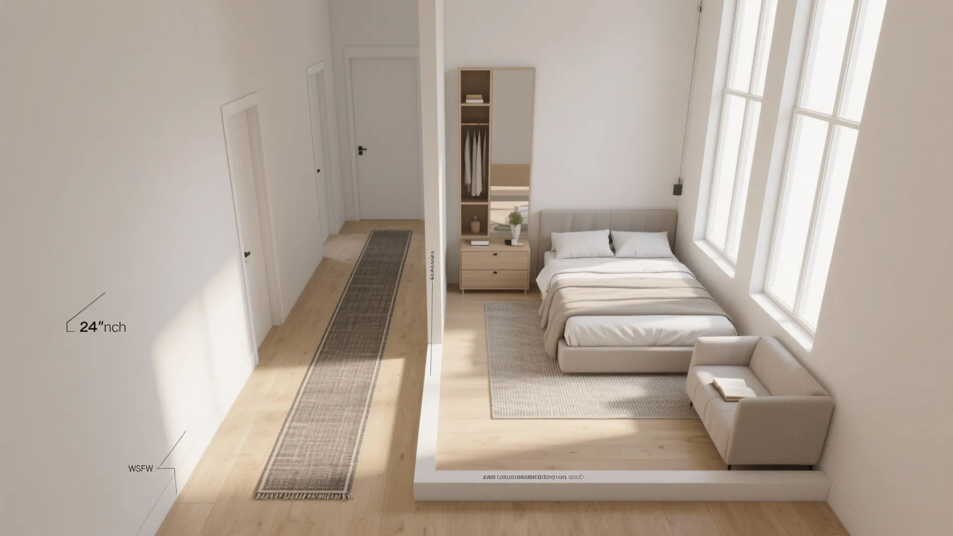 1. Create a Clear Circulation Path