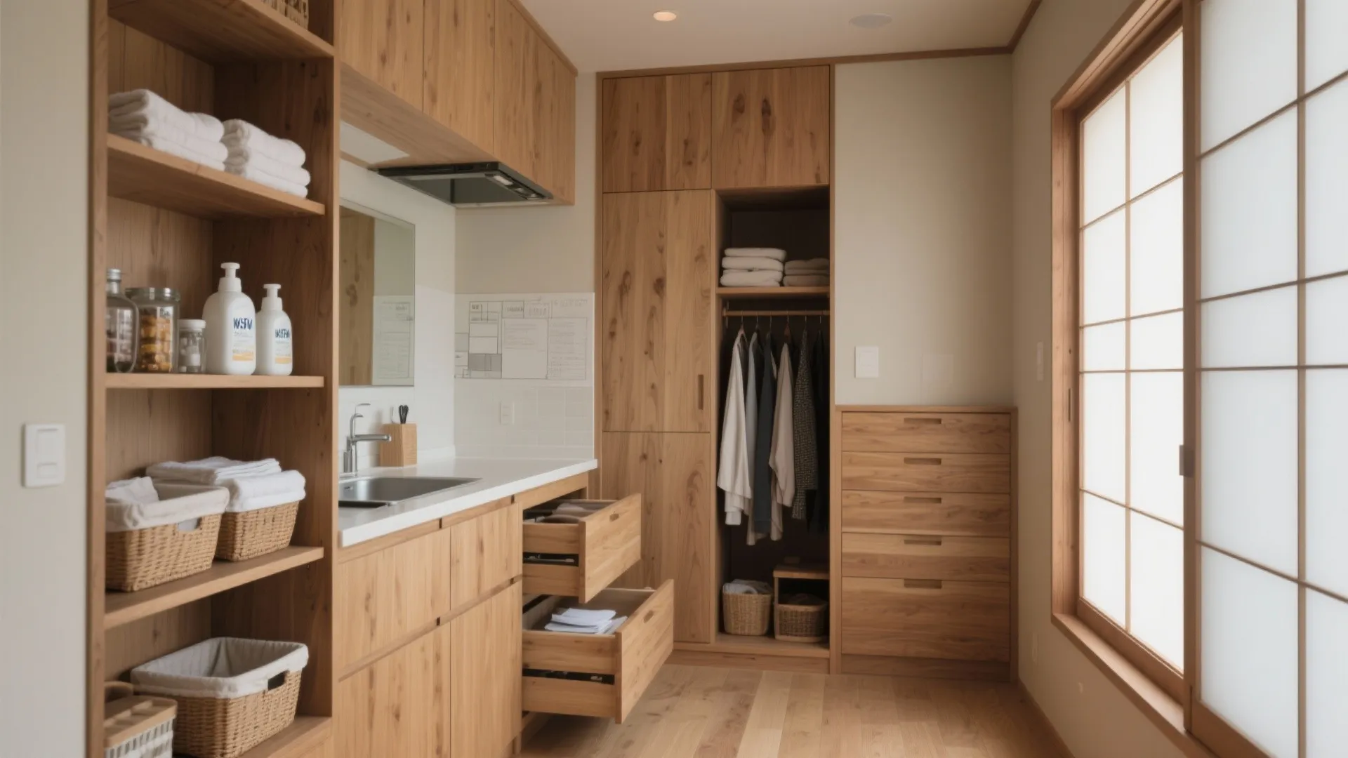Tips 4: 回遊収納の設計｜收纳技巧が家事時間を短縮