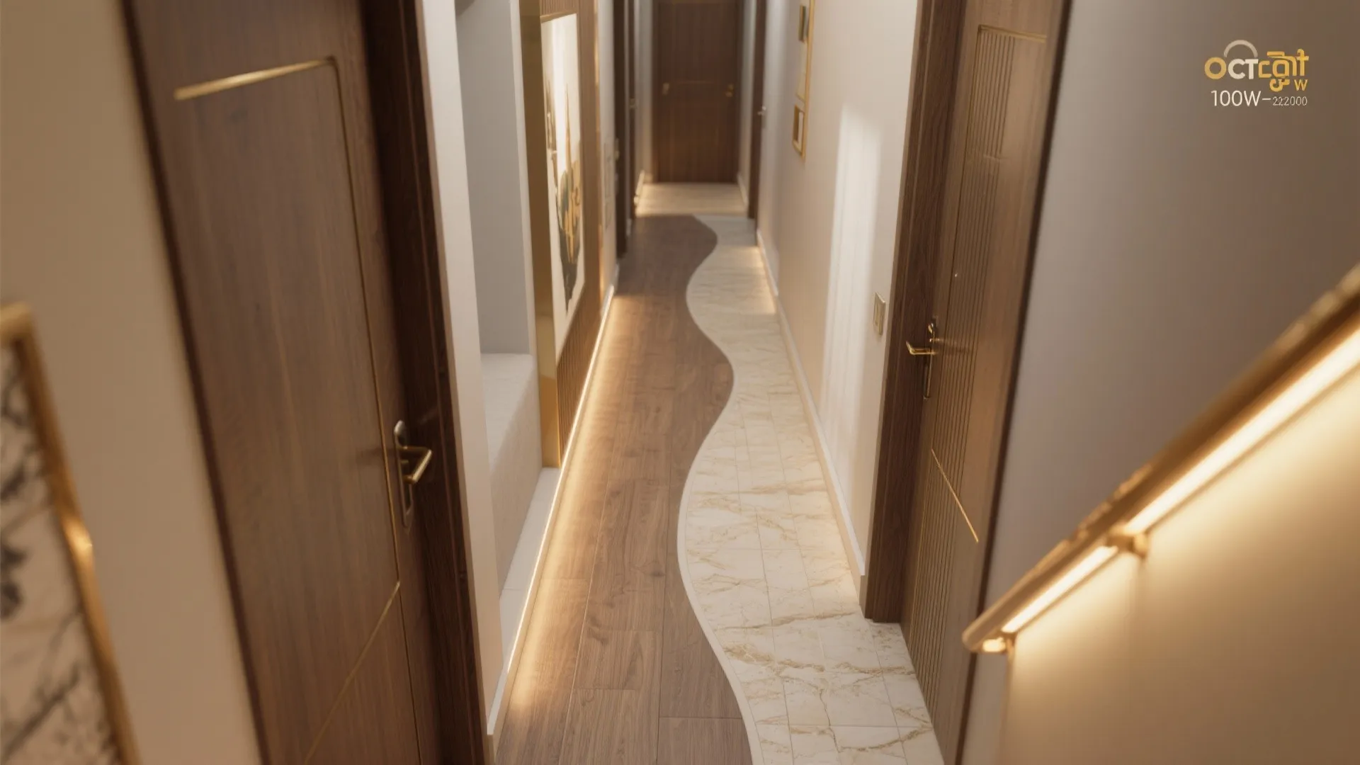 Smart Circulation: Wide Paths, Gentle Transitions