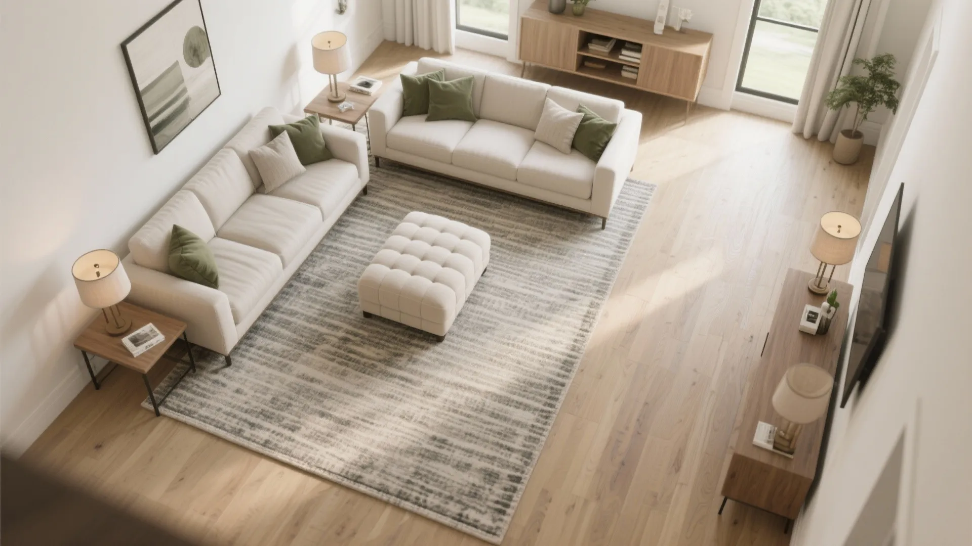 Idea 5: Nail circulation and human-scale proportions