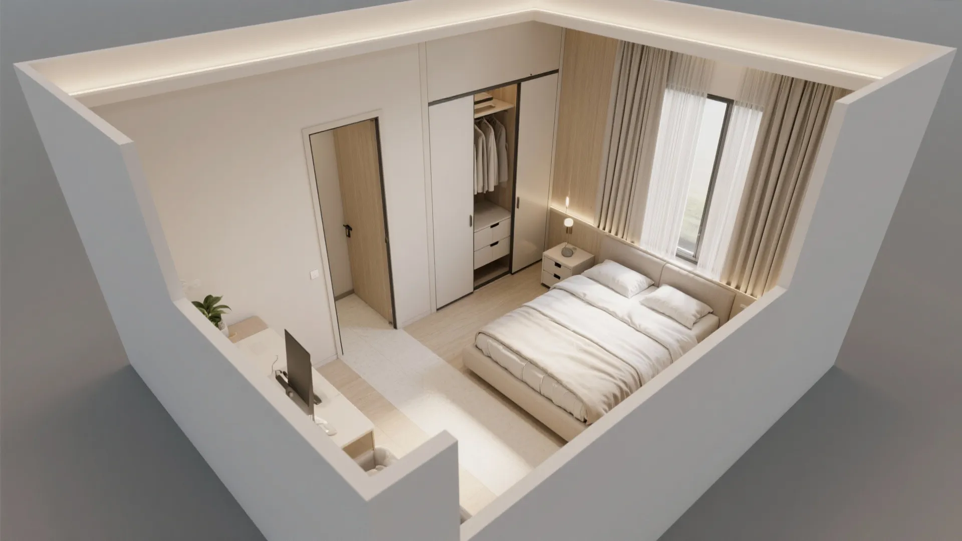 3) Rethink doors and circulation