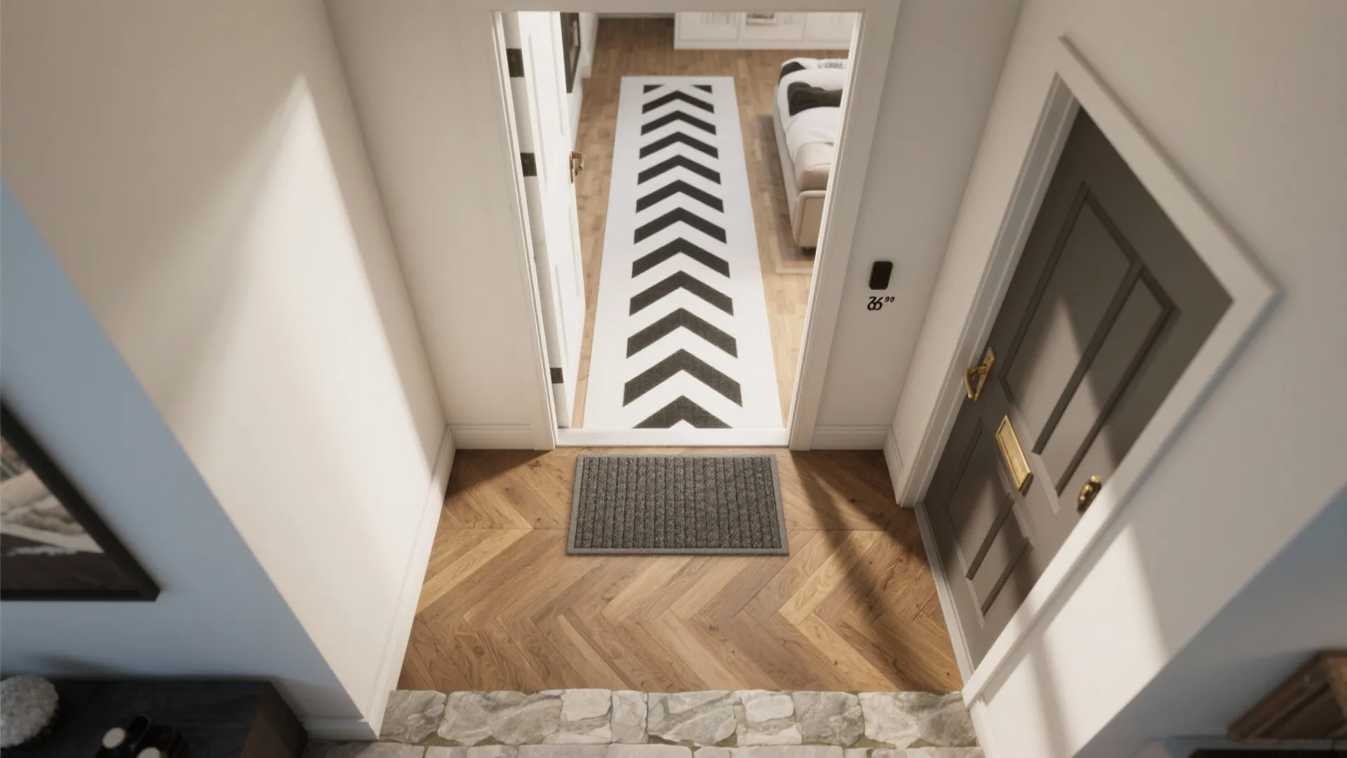 Floor Patterns and Circulation that Guide Movement