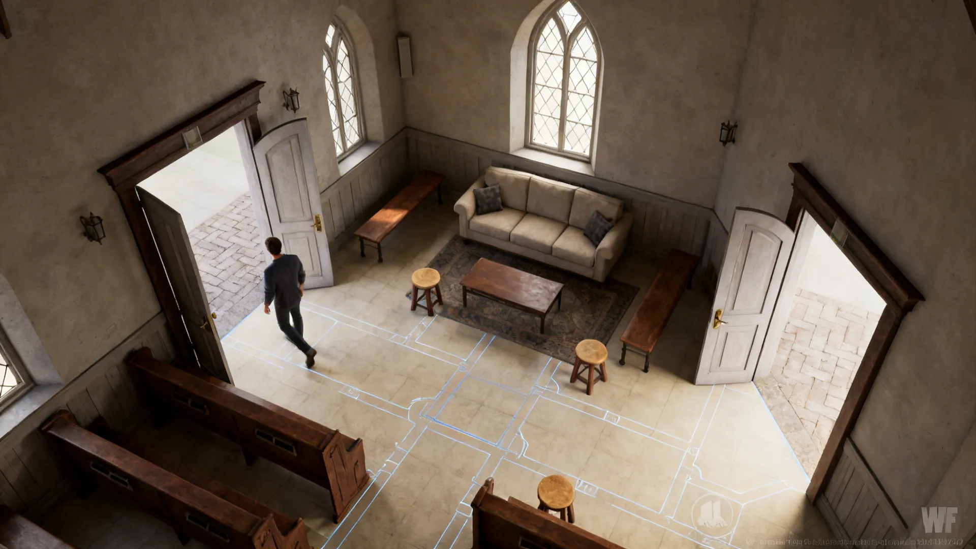 3. Clear Circulation Paths