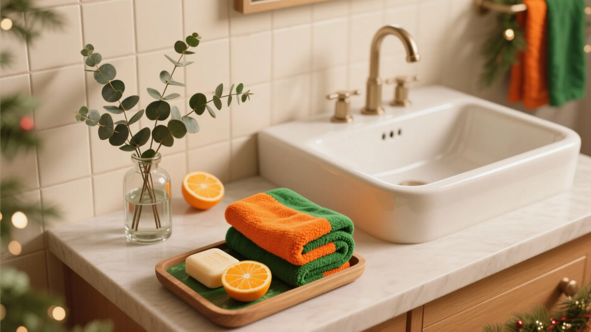 2. Citrus & Green Refresh