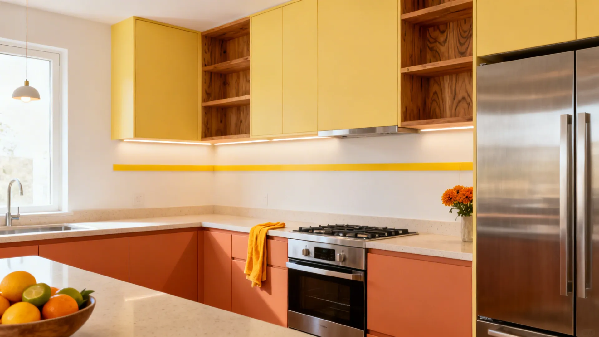 5 Orange and Yellow Kitchen Ideas