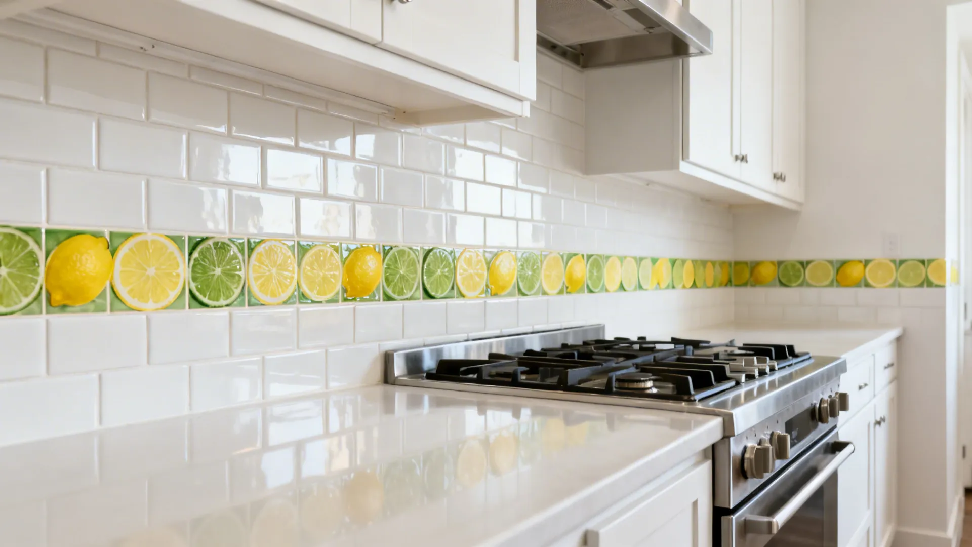 Citrus Splash: Zesty Subway Patterns