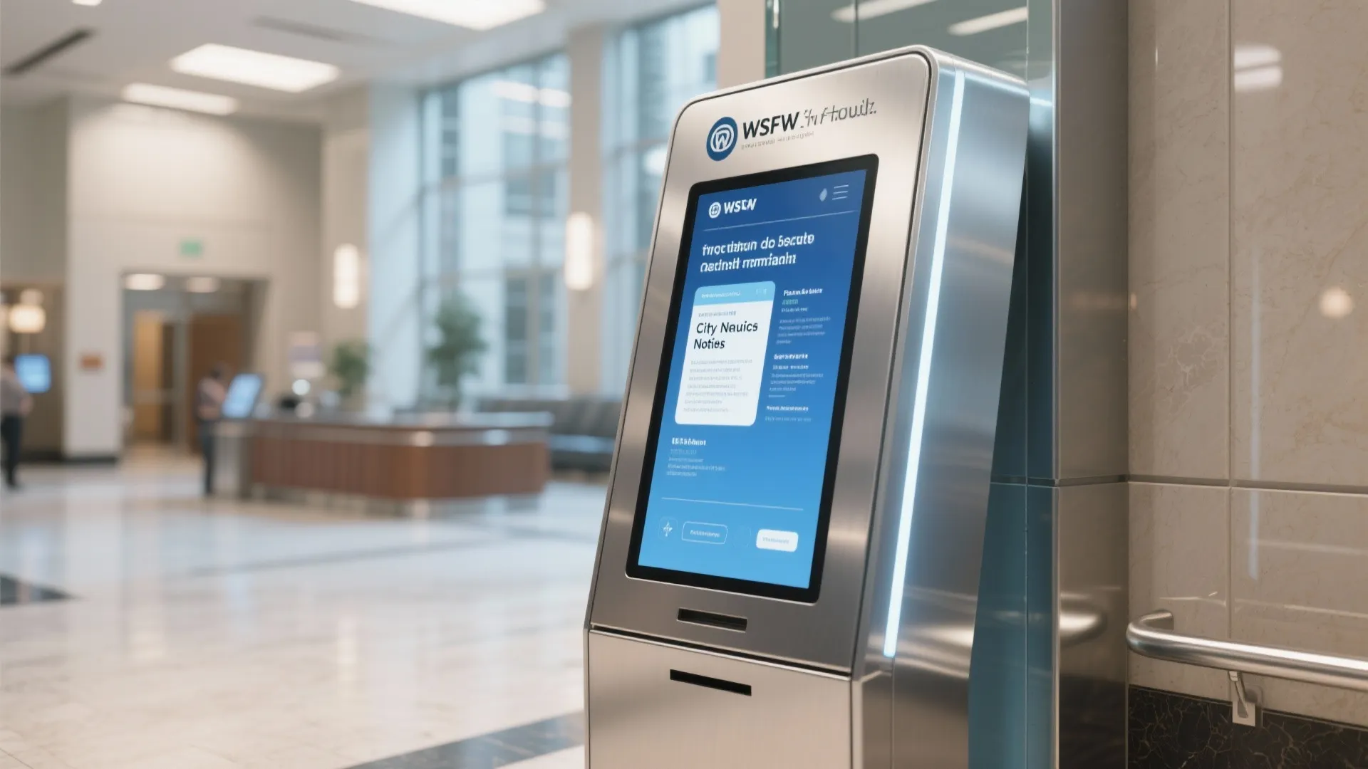 Idea 4: Digital information kiosks