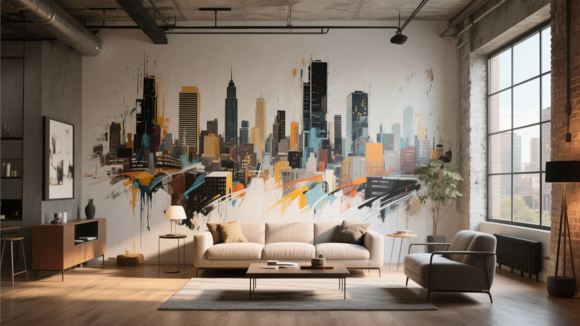 Murals as Statement Walls