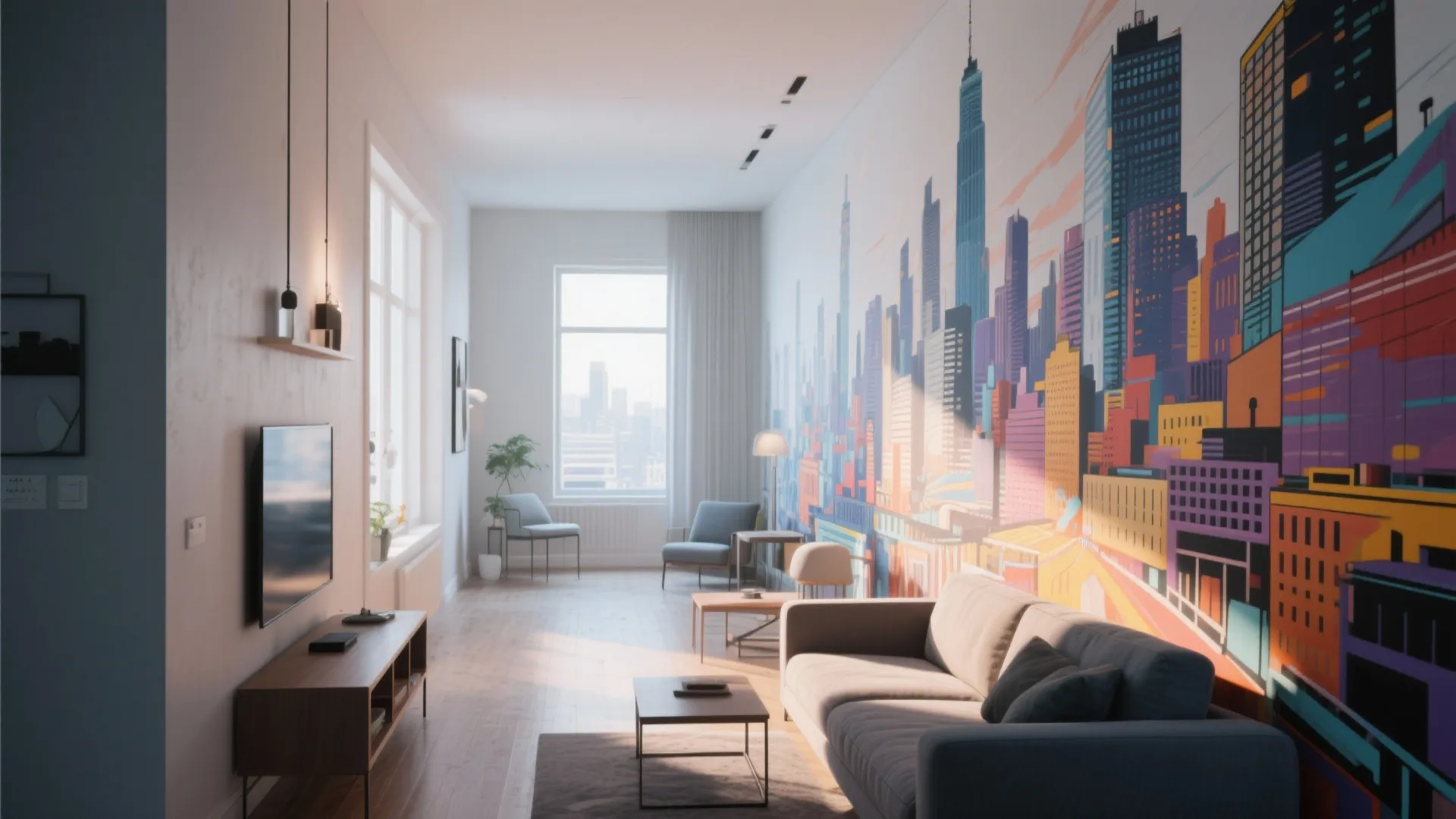 Large-Scale Wall Art or Murals