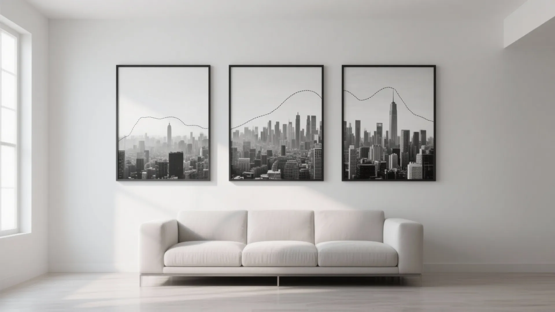 4. Simple Cityscape Outlines