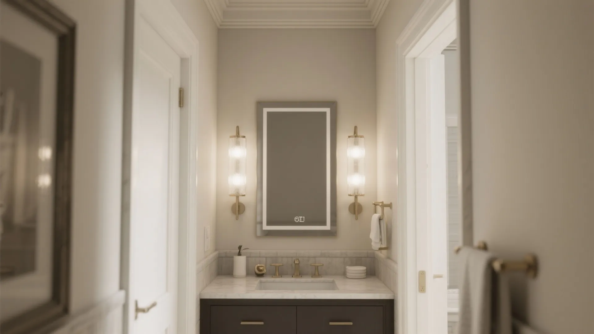 1. Classic symmetrical 4-light bar