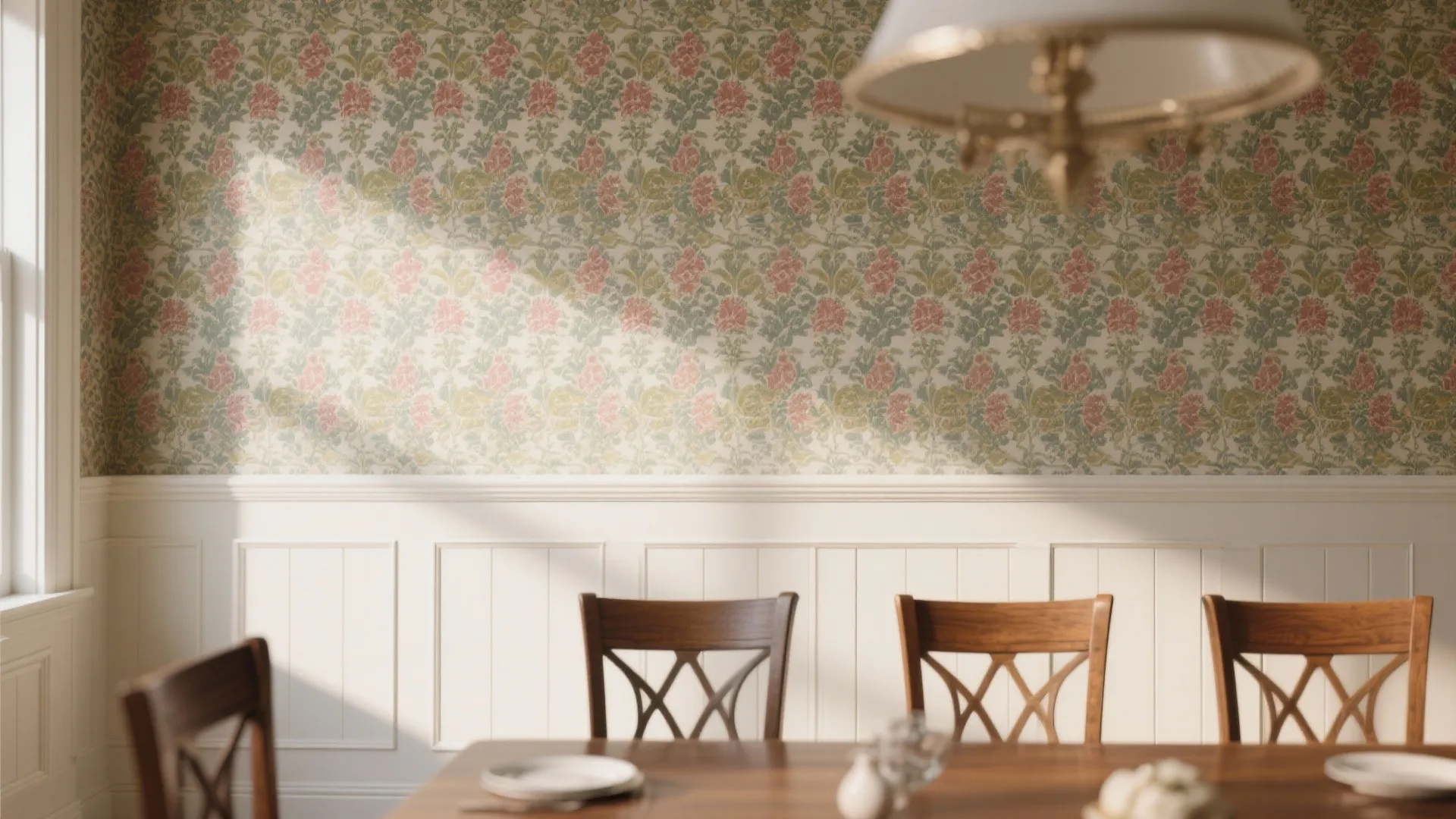 1. Classic Chair Rail