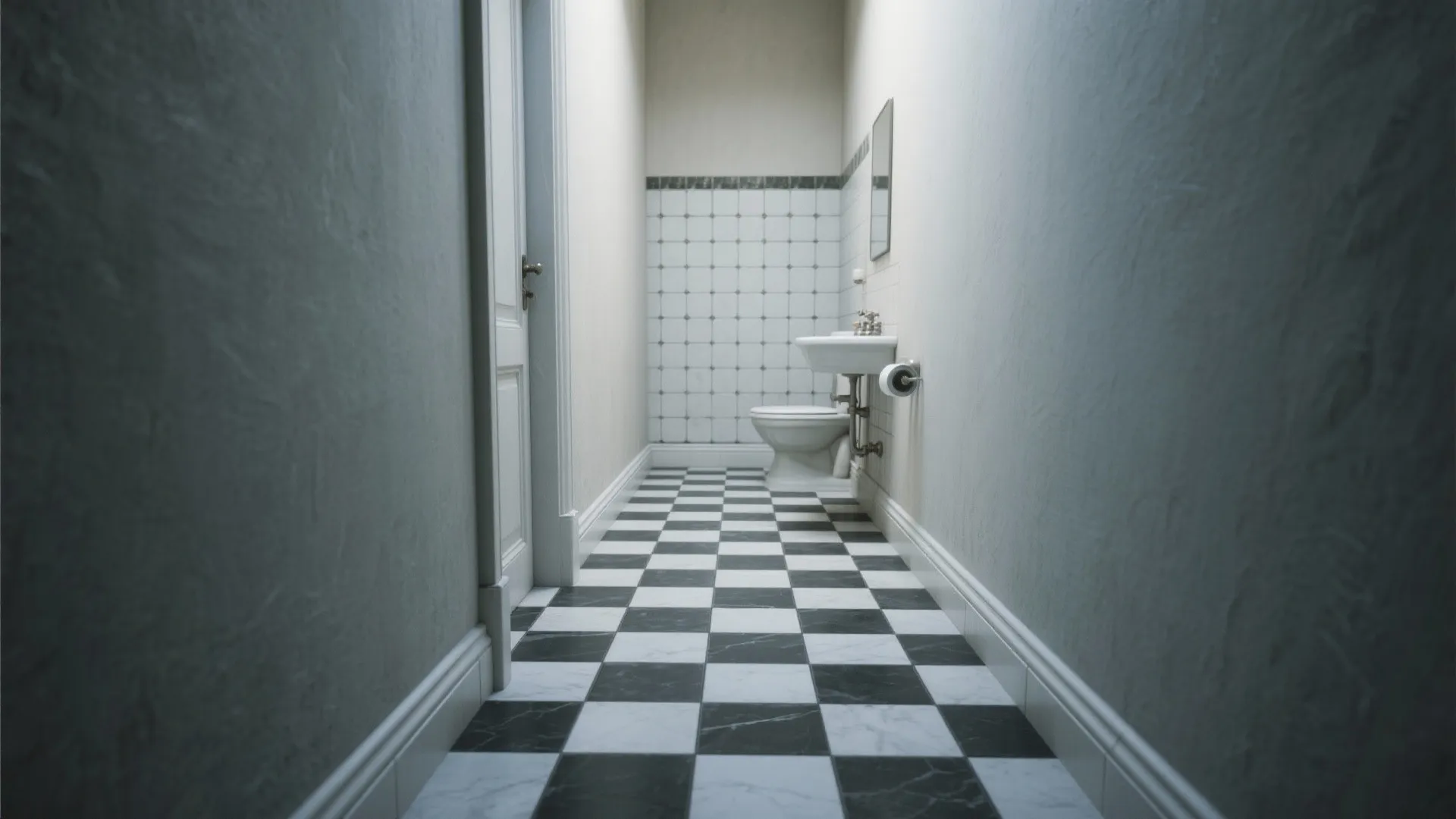 1. Classic checkerboard for visual depth