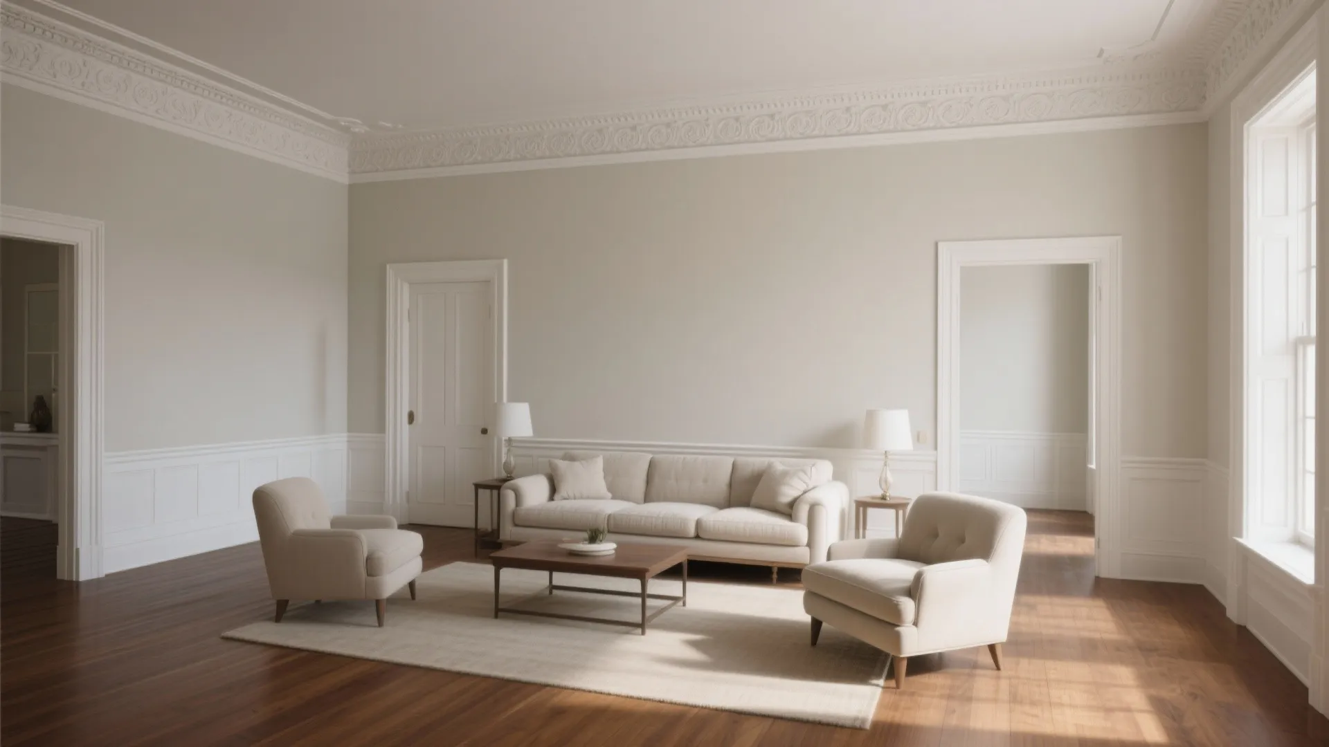 1. Classic Crown Molding Elegance