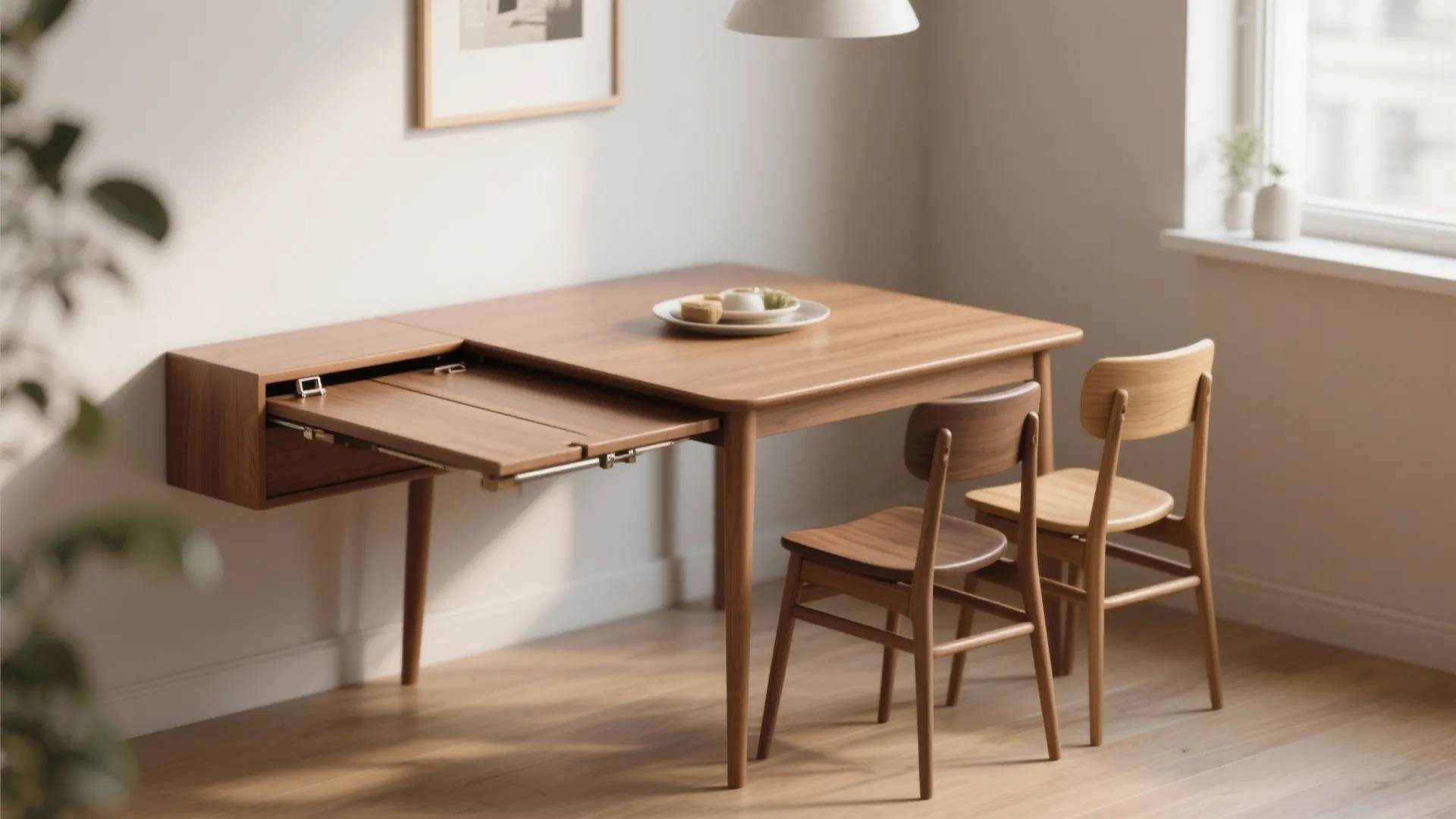 1. The Classic Drop-Leaf: Flex When You Need It