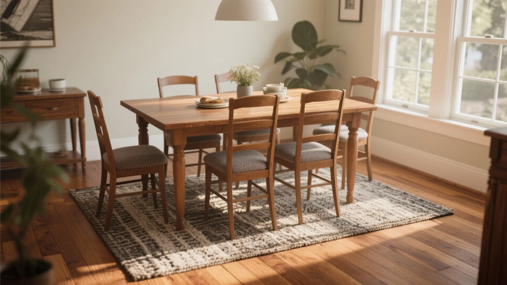 Tip 1: Classic Hardwood Charm