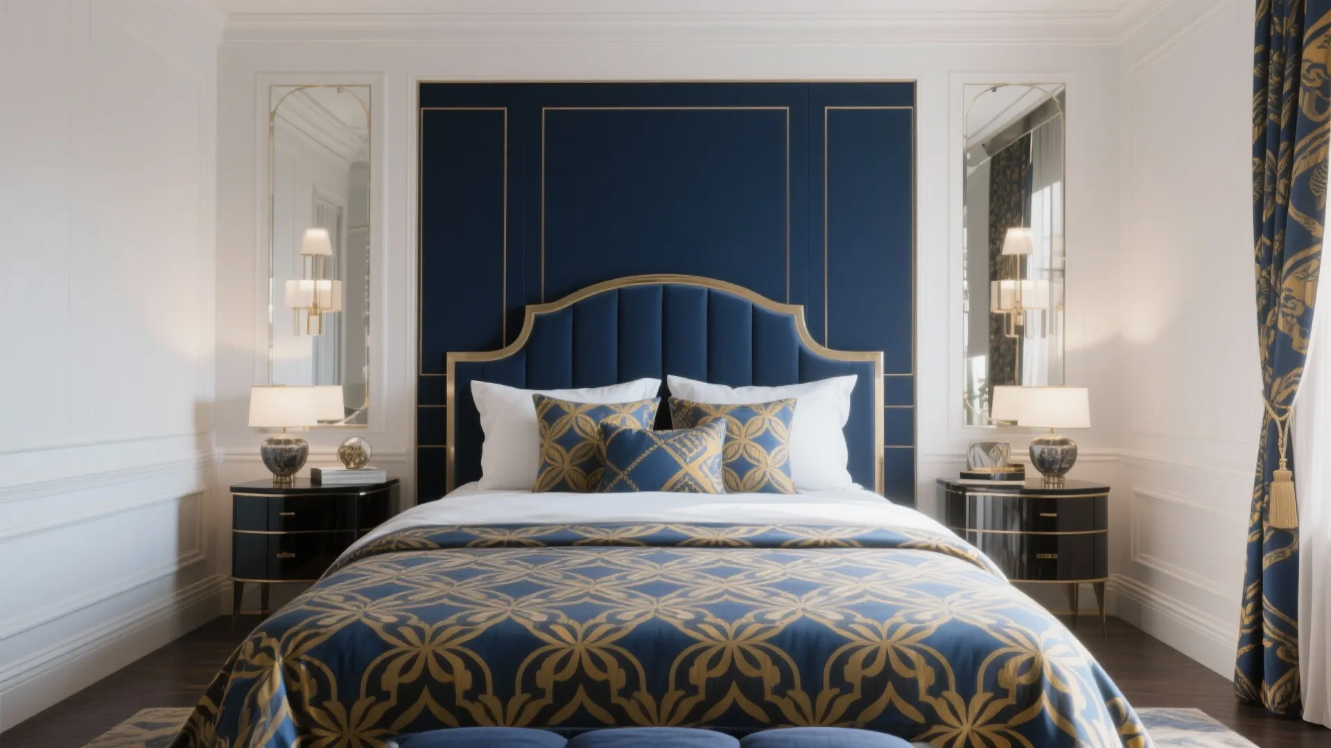 5. Classic Navy for Contrast and Sophistication