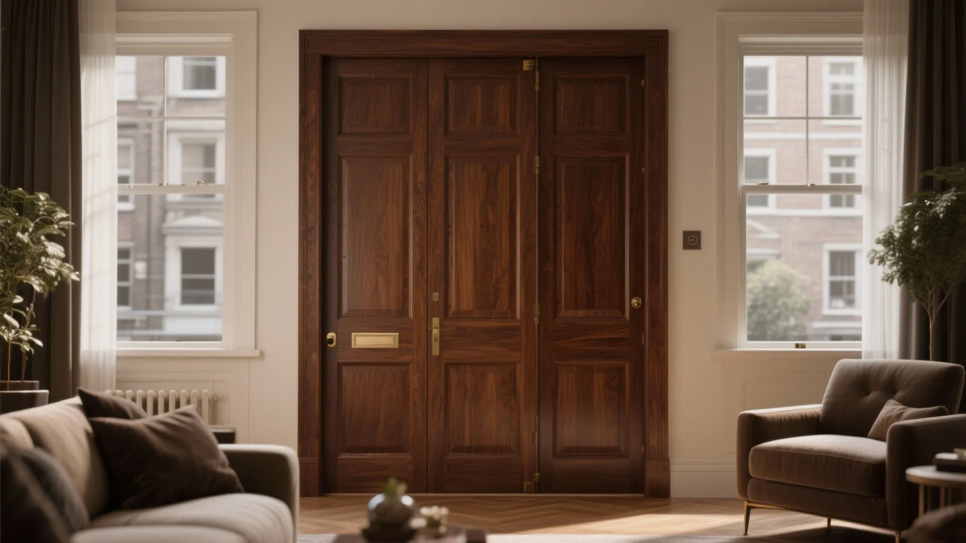 Classic paneled elegance