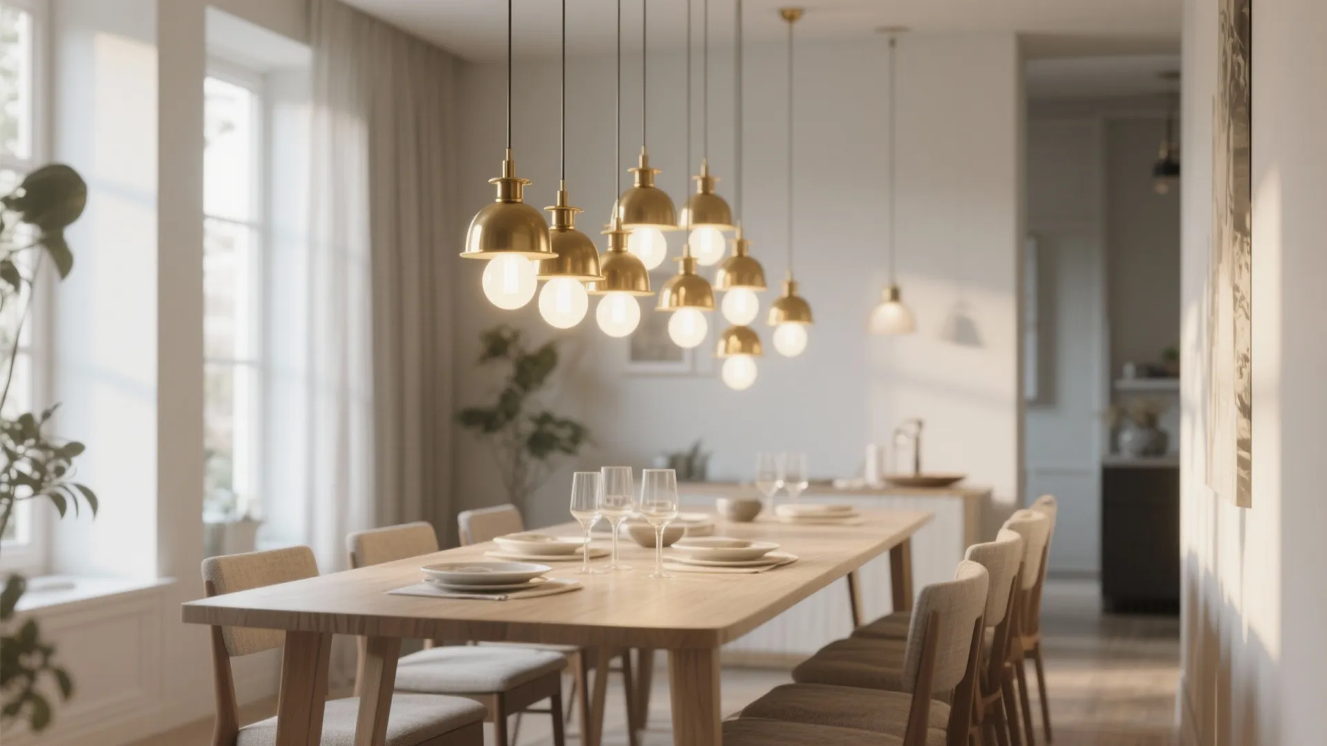 1. Classic Pendant Cluster