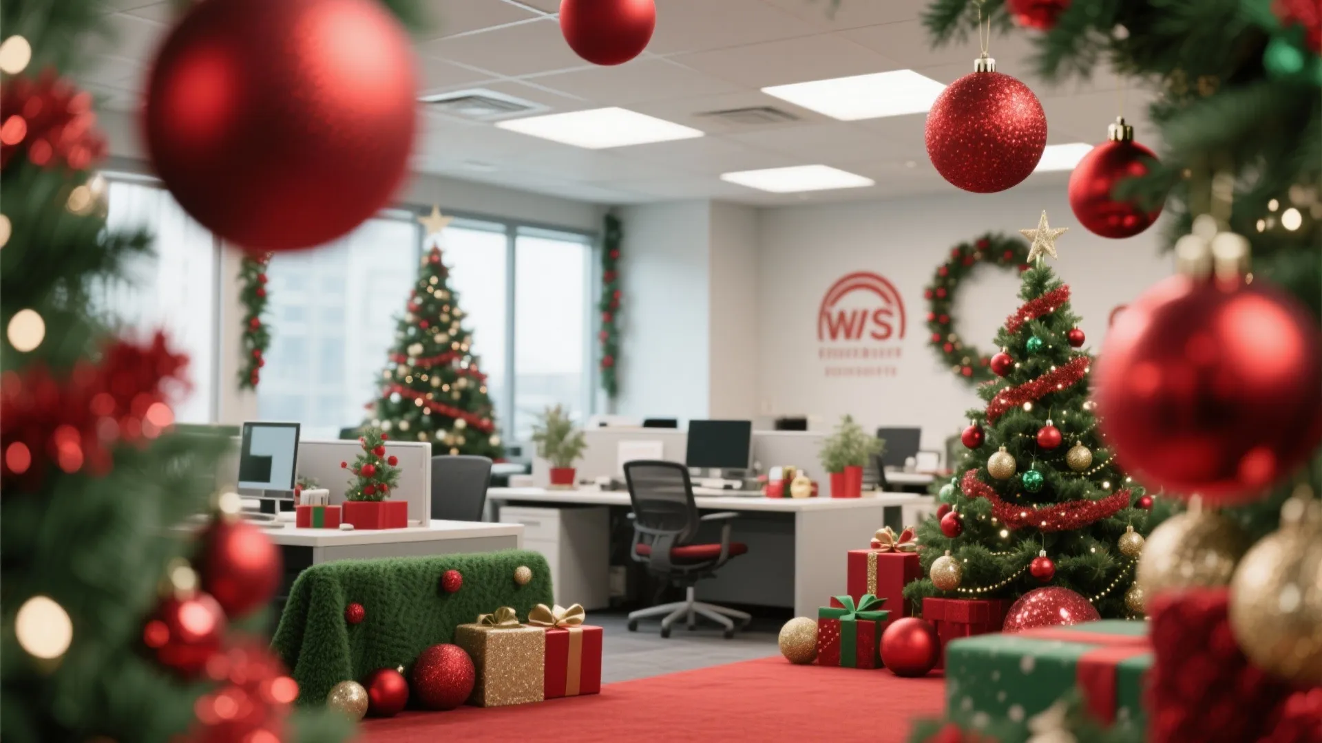 8. Classic Red & Green