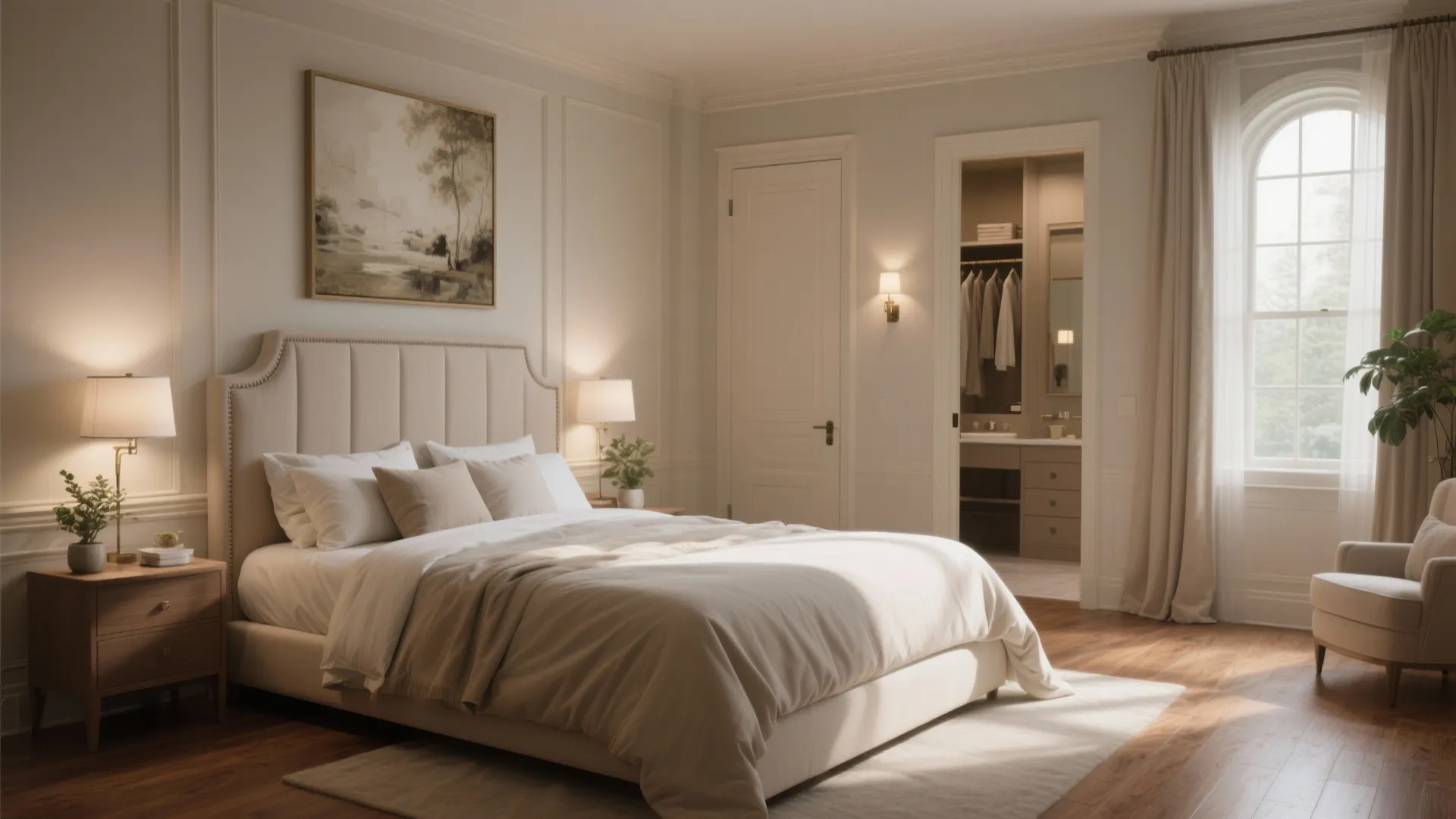 Plan A — Classic Suite with Walk-in Closet