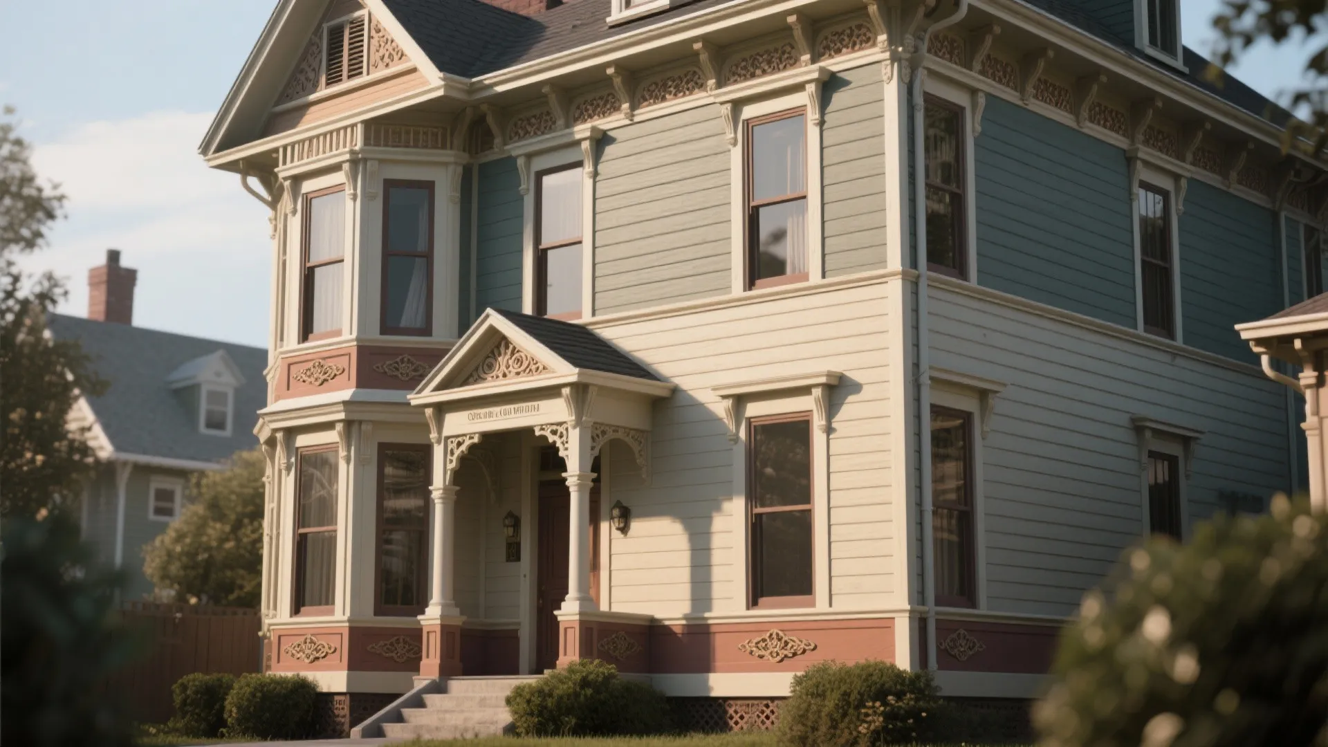 1. Classic Three-Tone Contrast