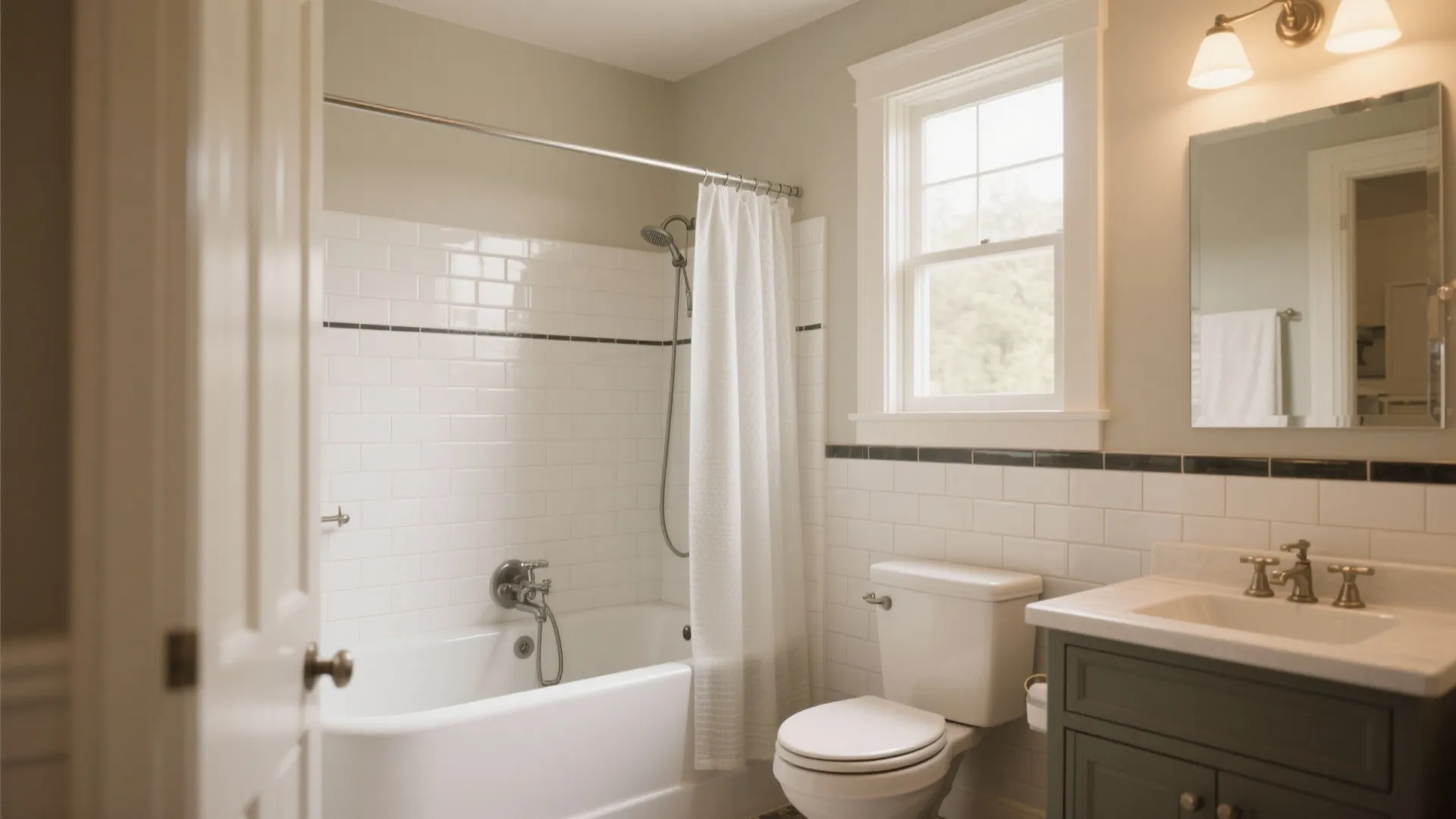 1. Classic Tub-Shower Combo