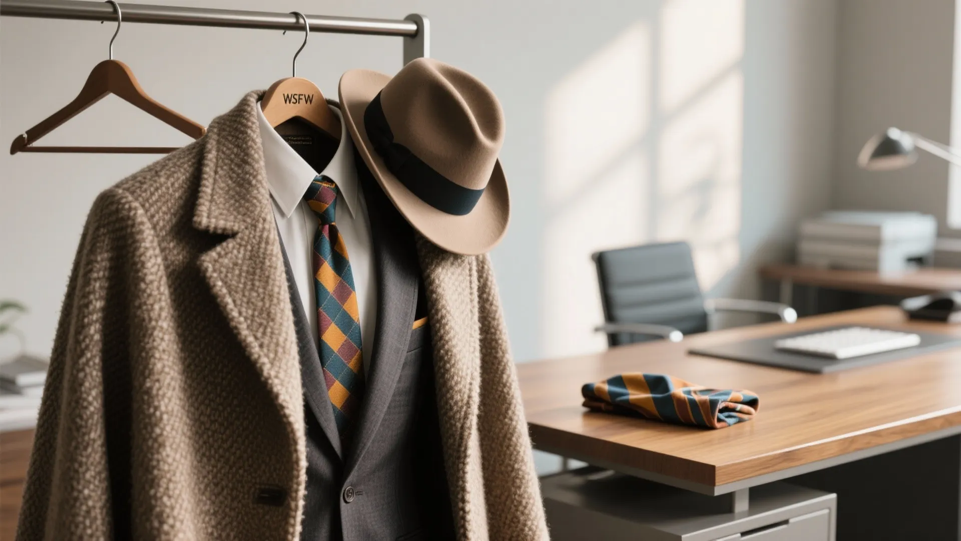 1. The Classic Twist: Business Casual with a Prop