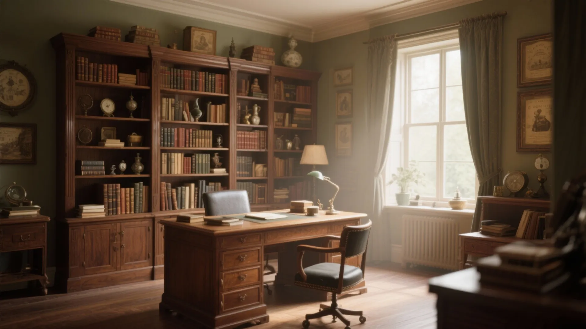 7. Classic Bookshelves