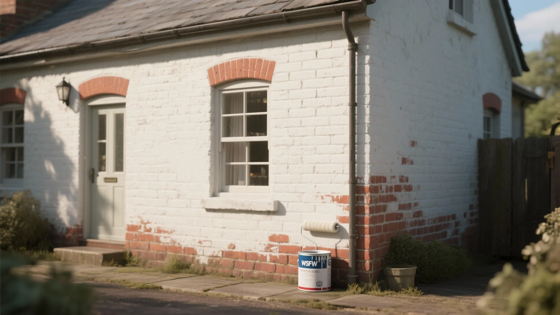 1. Classic Whitewash — Brighten & Blur