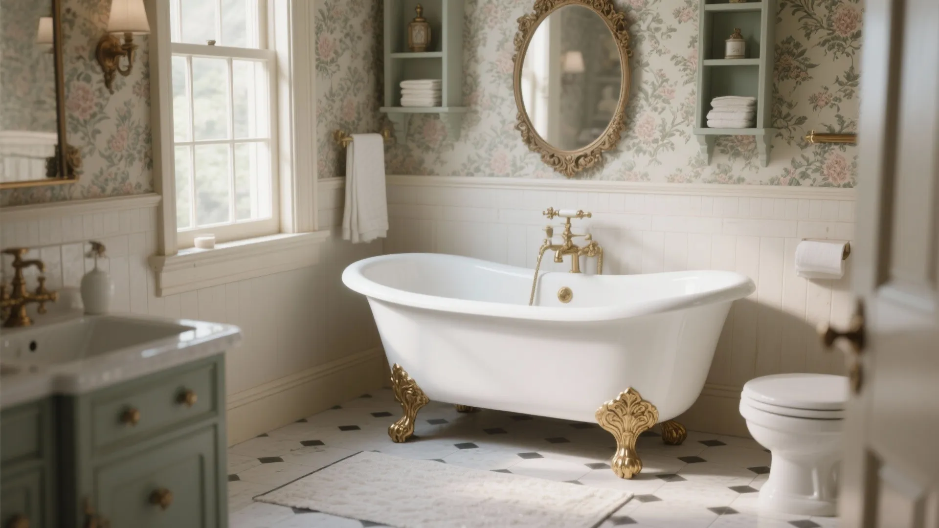 Tip 1: Embrace Clawfoot Tubs