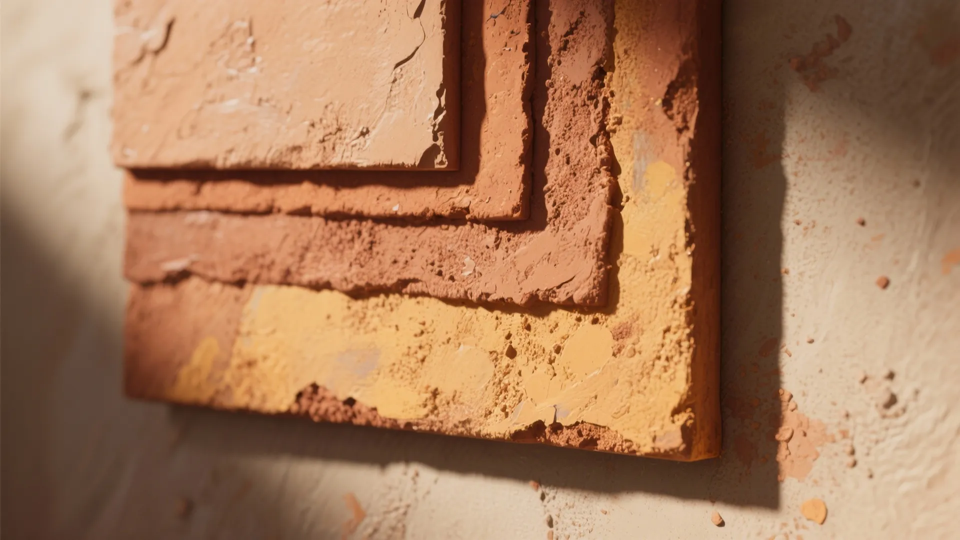 2. Create an accent panel with natural pigments