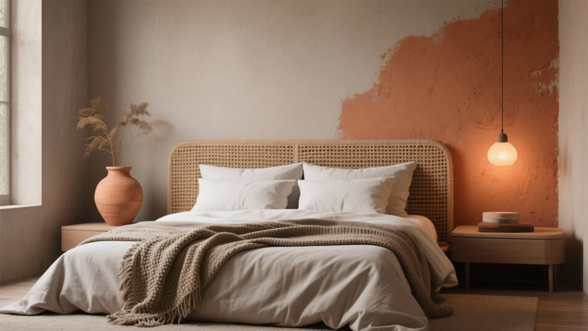 5. Soft clay-grey for an earthy, cozy feel