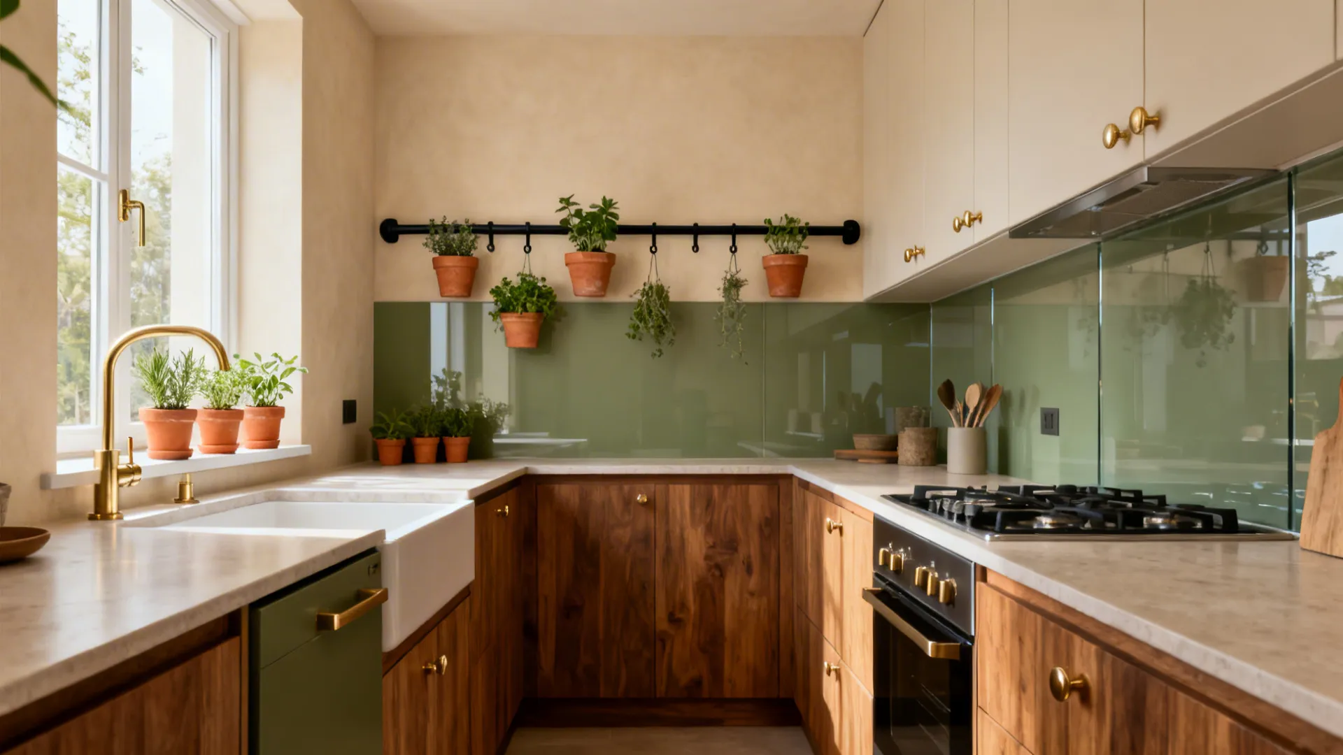 5 Hanging Clay Pots Ideas for Kitchen Decor