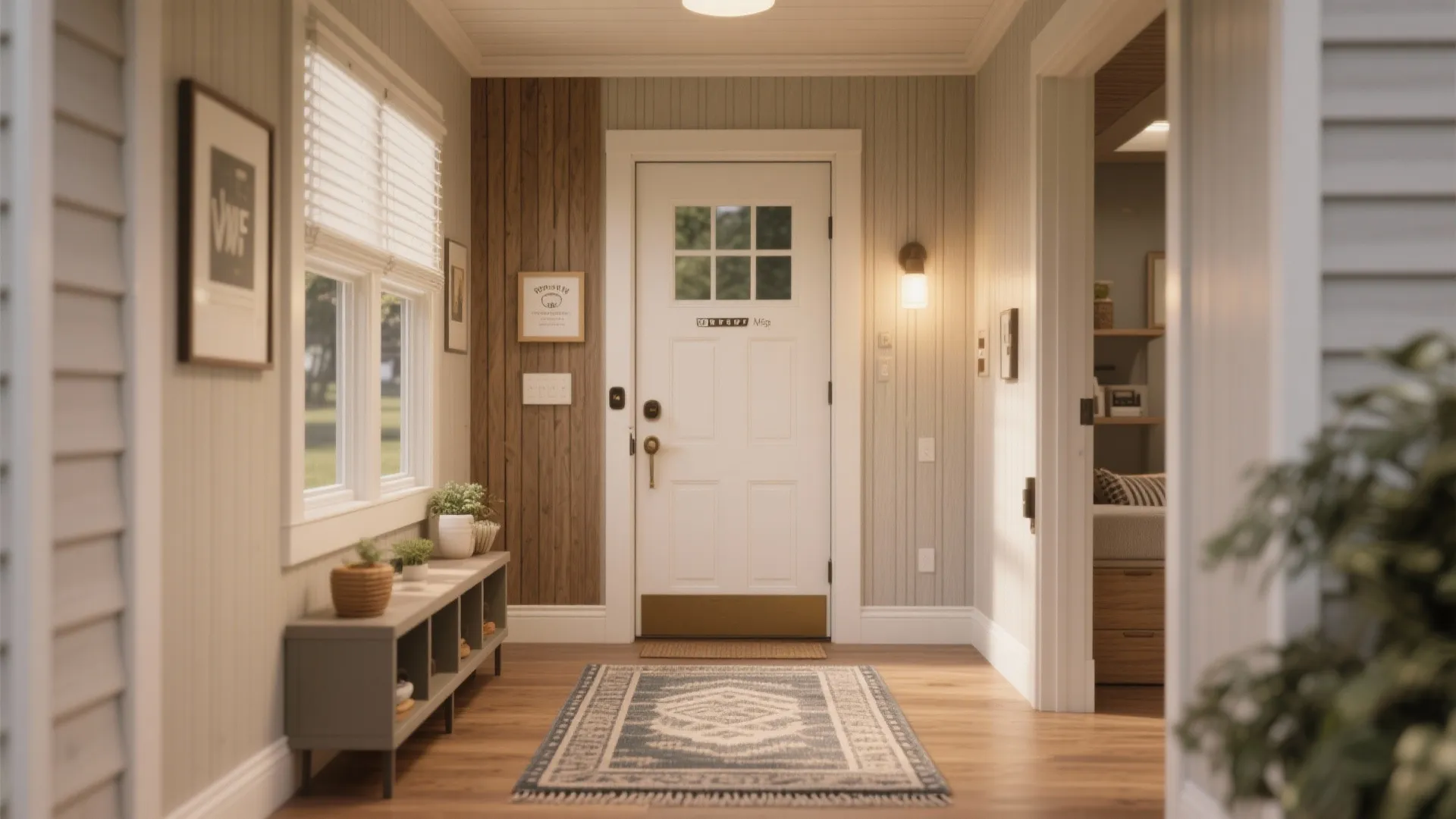2. Create a True Entryway