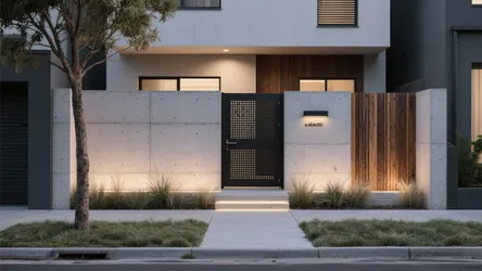 Front Wall Design with Gate: 5 Smart Ideas