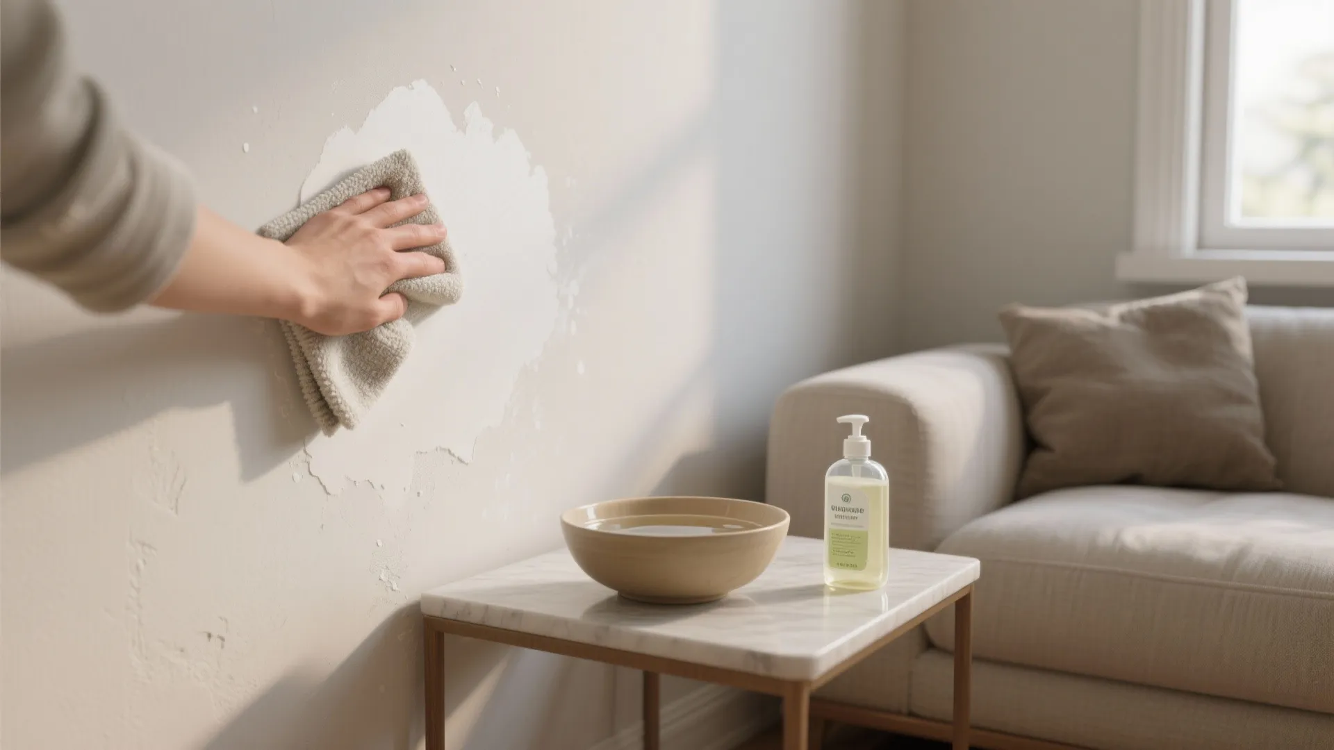 1. Clean gently before panicking