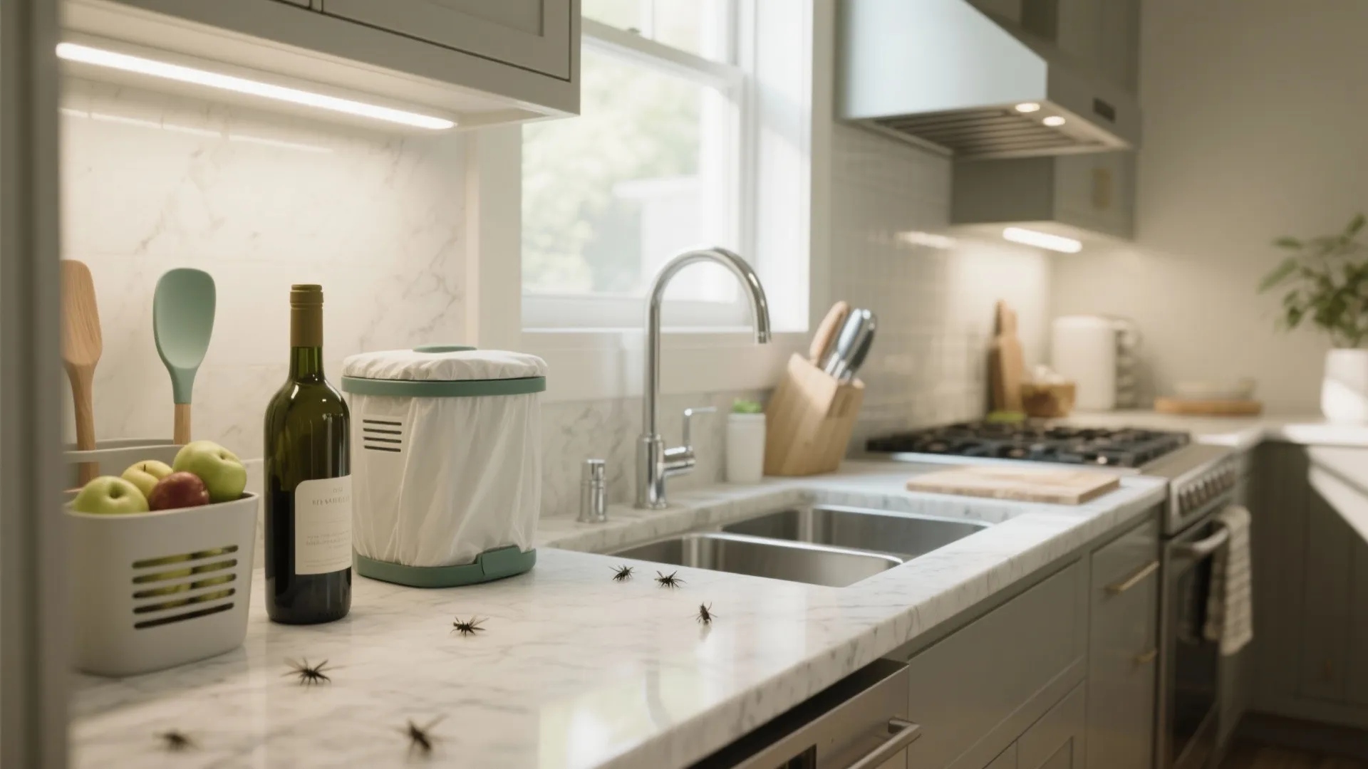 How to Get Rid of Small Flies in Kitchen Fast: 1 Minute to a Fruit-Fly-Free Kitchen: Your Fast-Track Guide