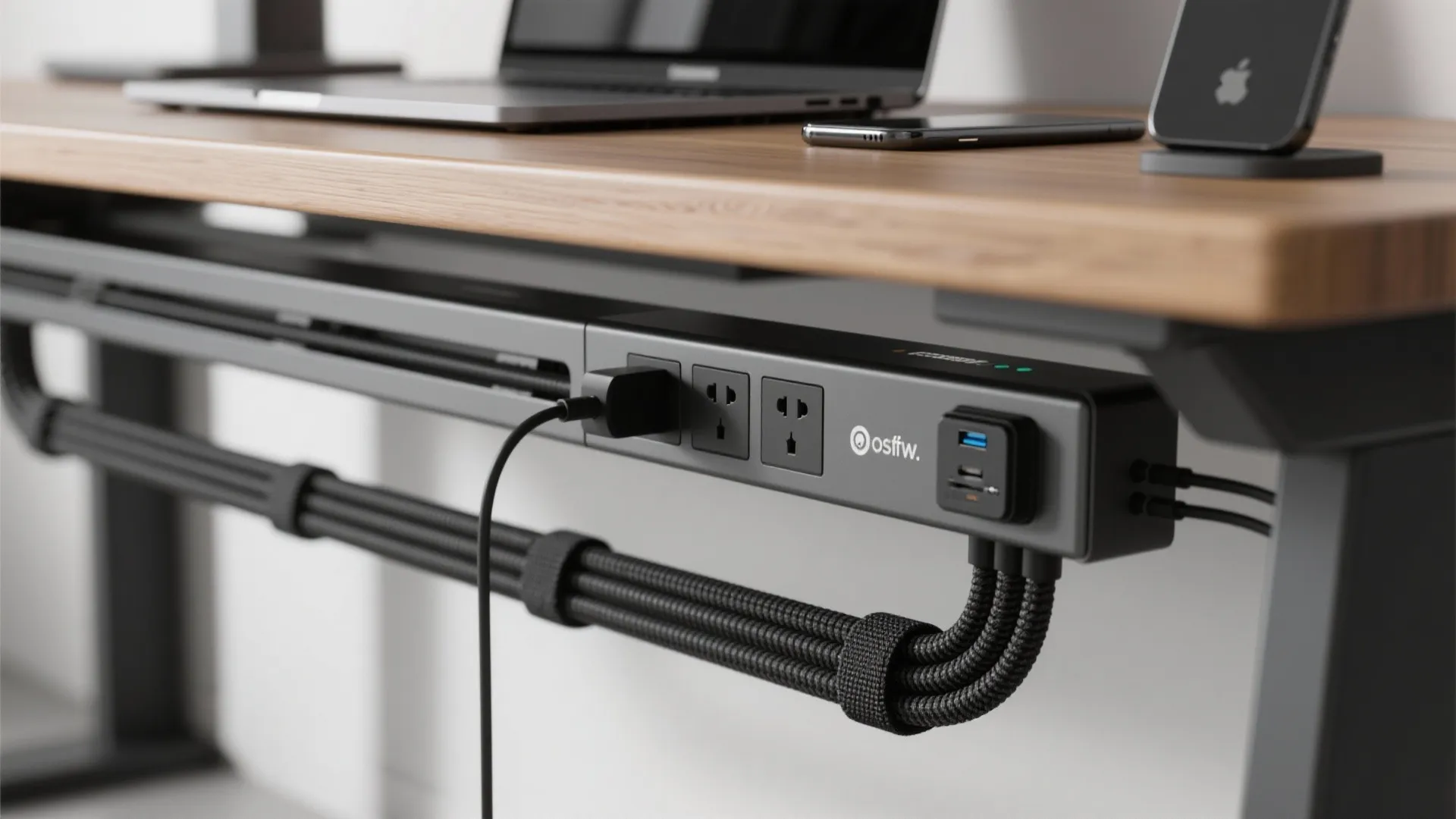 Tech-ready power and cable management