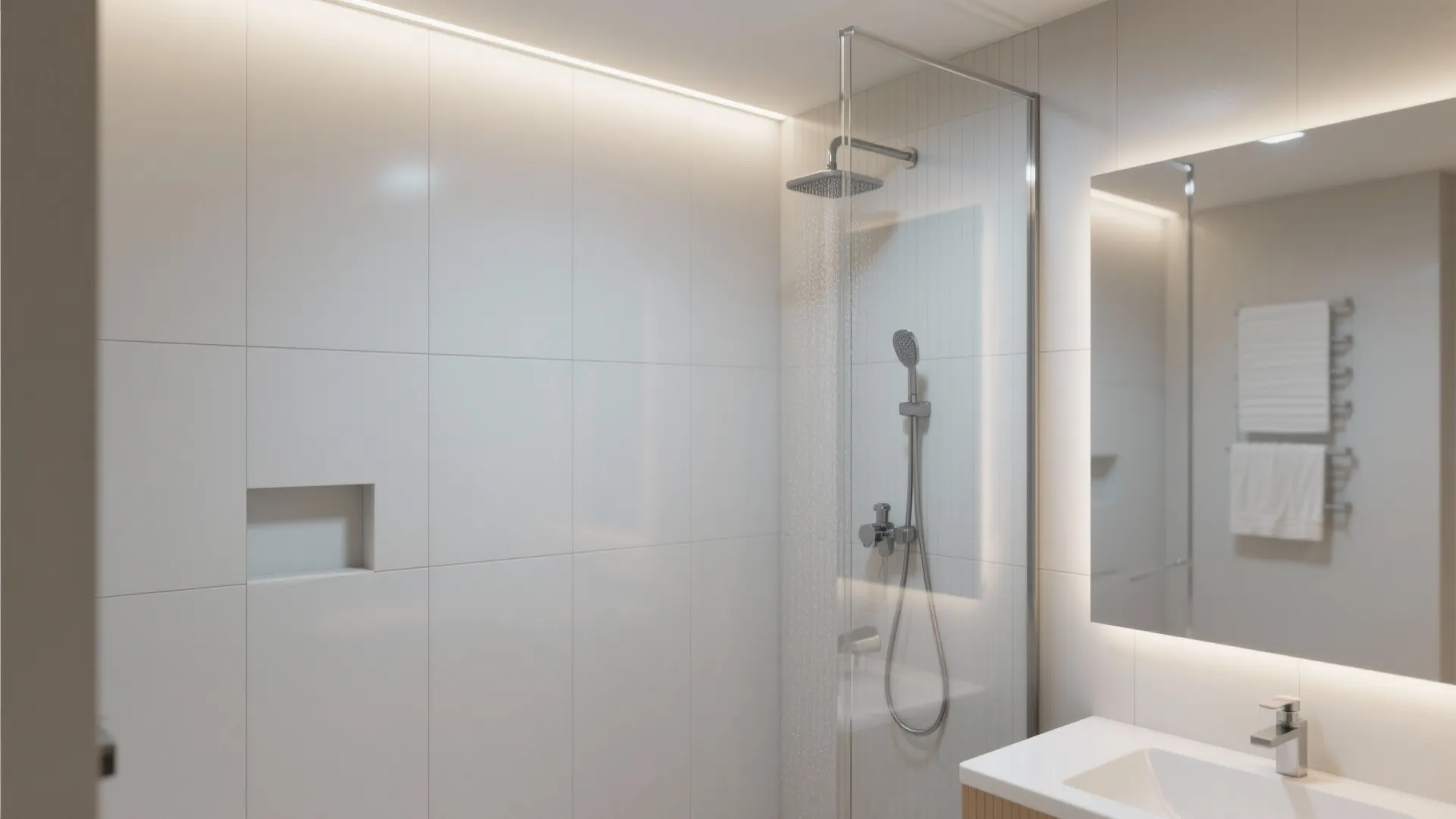 DIY Shower Walls: Transform Your Bathroom on a Budget: 1 Minute to Master DIY Shower Wall Installation—No Contractor Needed